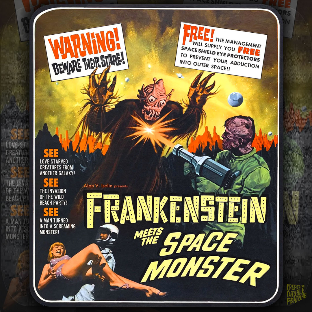 Frankenstein Meets the Space Monster poster 