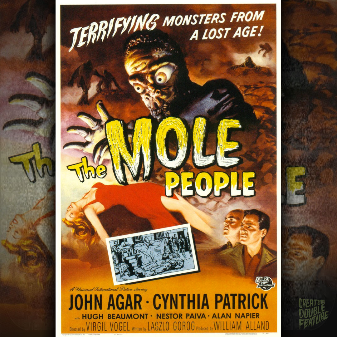 The Mole People (1956) movie poster