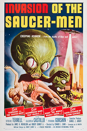 Invasion of the Saucer Men (1957) trailer