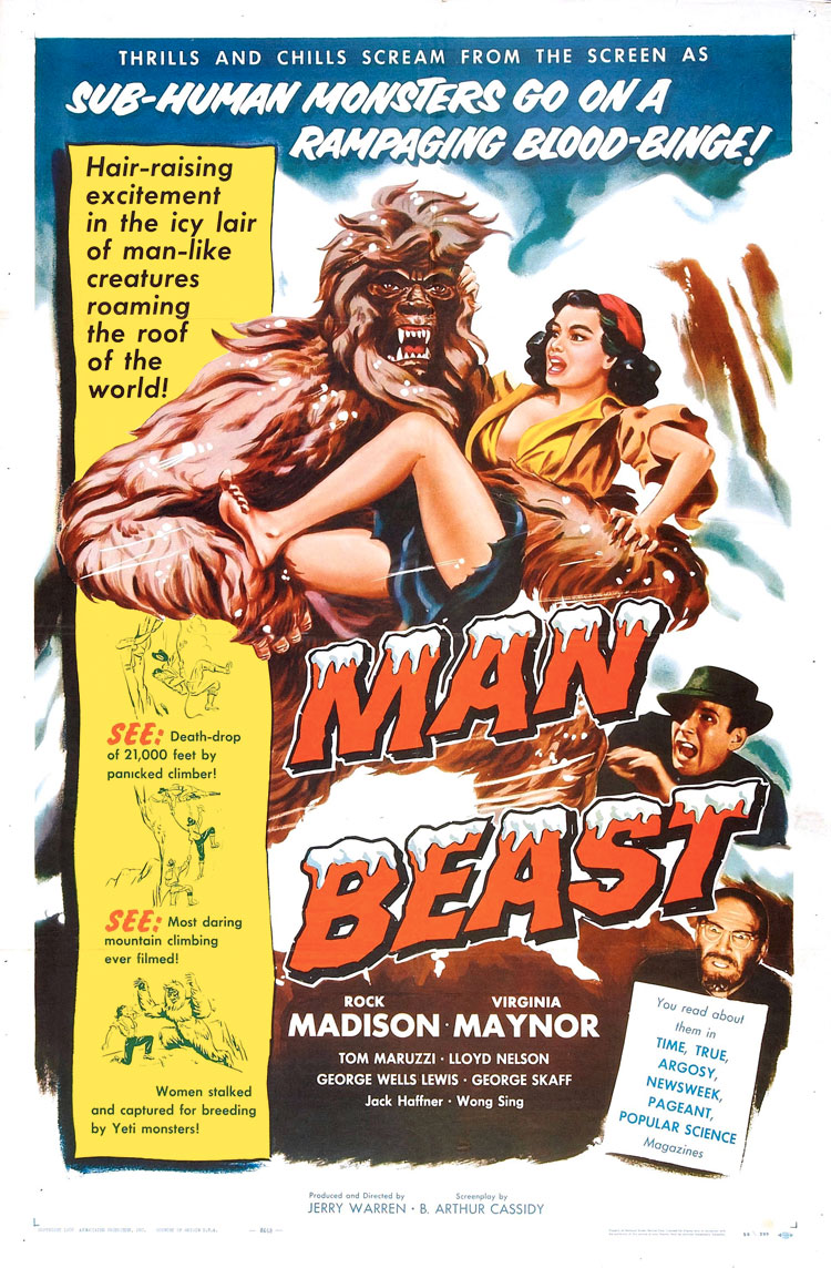 Man Beast (1964) movie poster