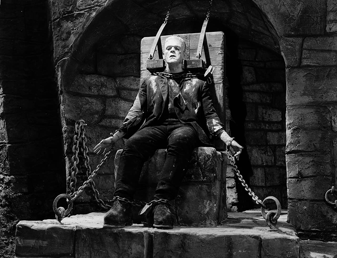 Boris Karloff in The Bride of Frankenstein (1935)