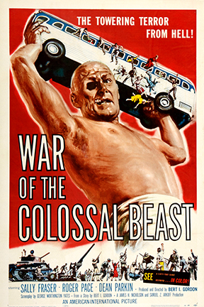 War of the Colossal Beast (1958) trailer