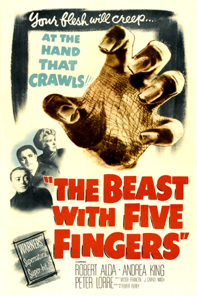 The Beast With Five Fingers (1947) trailer