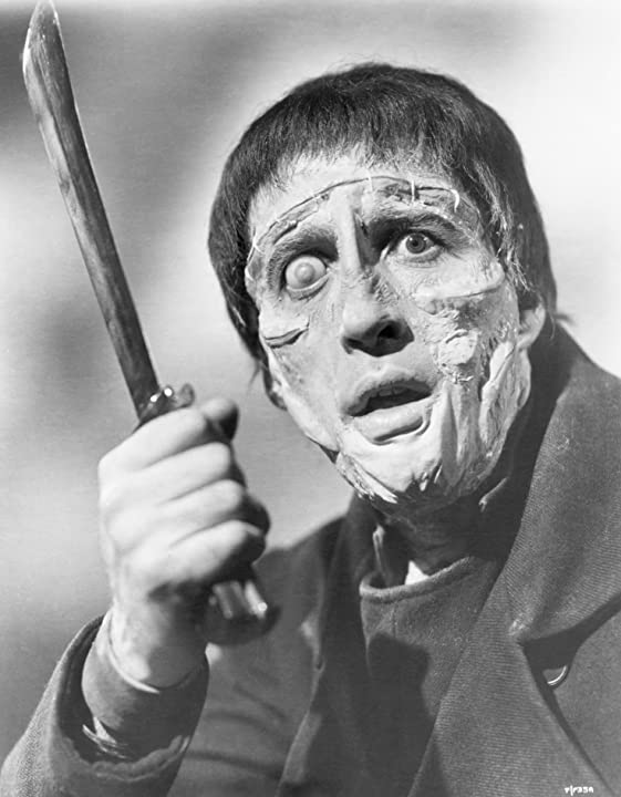 Christopher Lee in THE CURSE OF FRANKENSTEIN (1957)