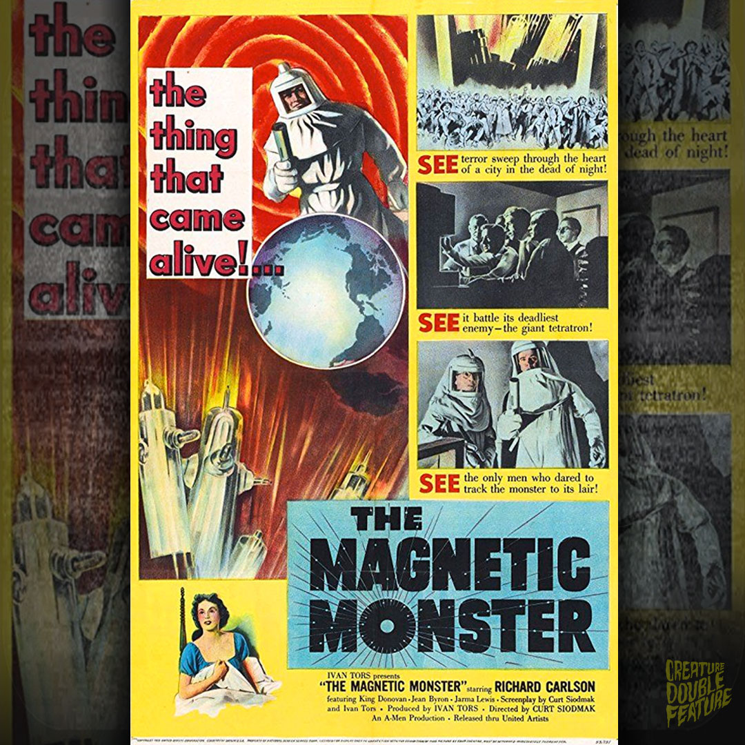 The Magnetic Monster (1953) movie poster