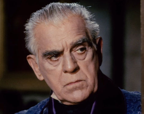 Boris Karloff in The Terror (1963)