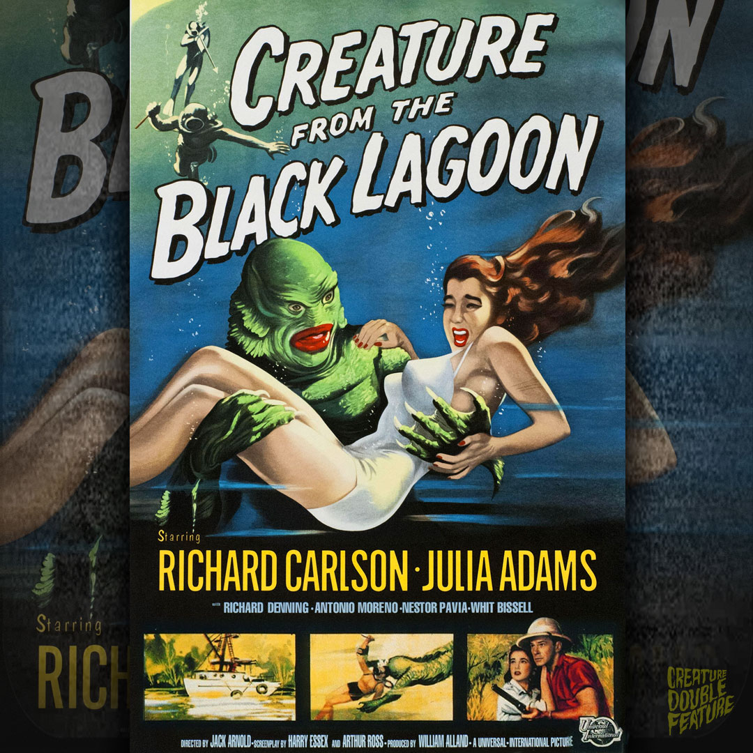 Creature from the Black Lagoon (1954) movie poster