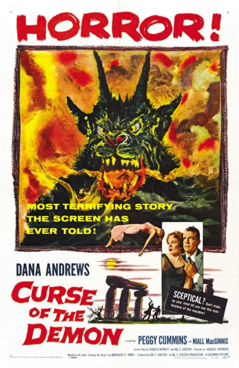 Curse of the Demon (1958) movie poster