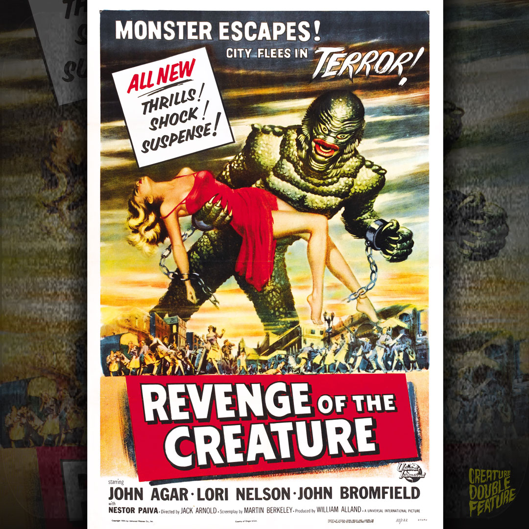 Revenge of the Creature (1955) movie poster