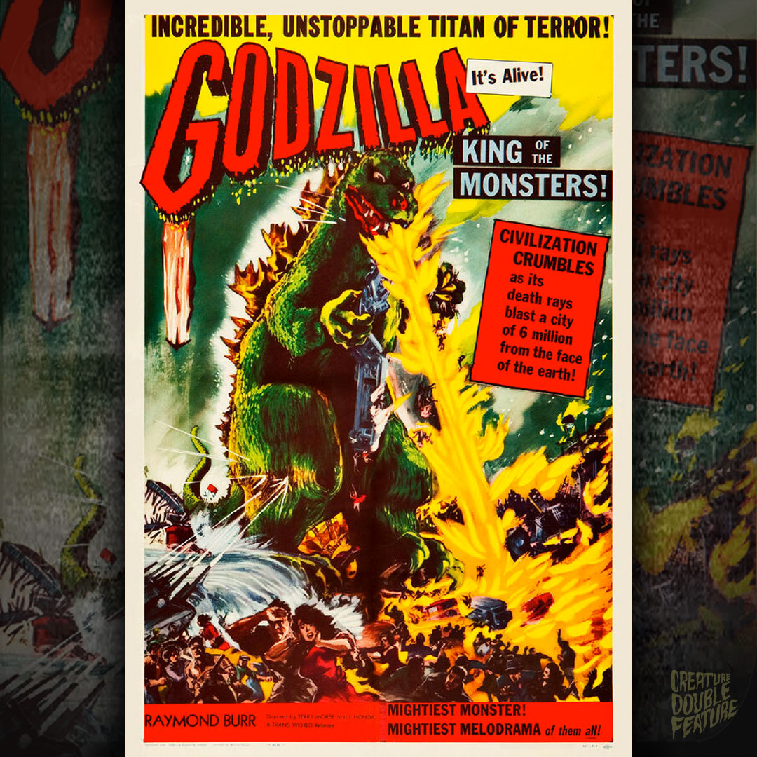 Godzilla, King of the Monsters (1956) movie poster