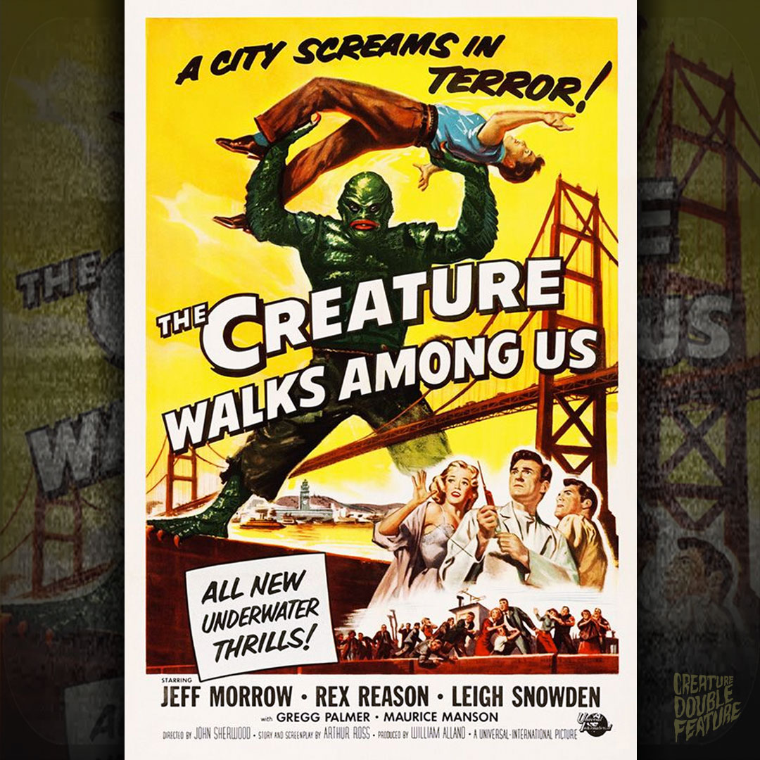 The Creature Walks Among Us (1956) movie poster