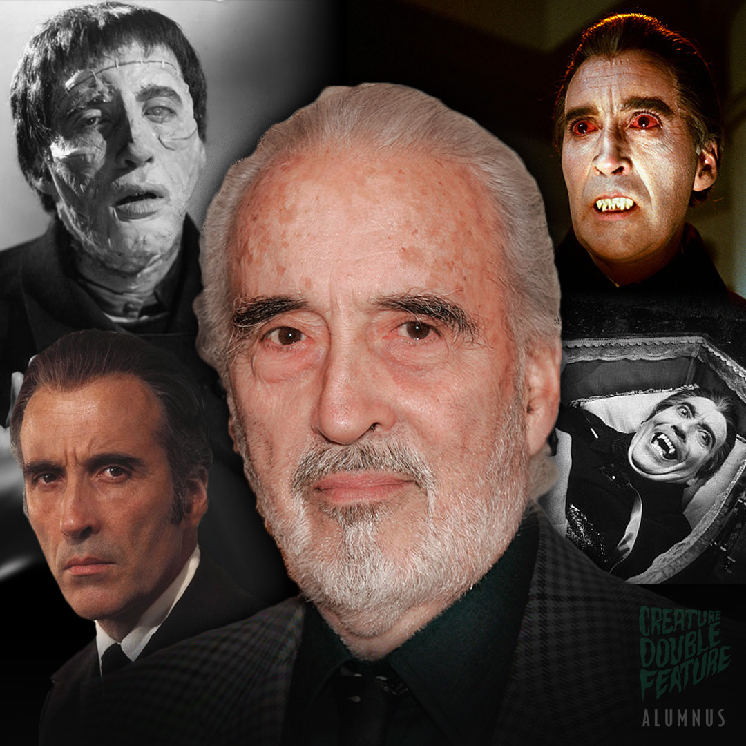 Christopher Lee photo collage