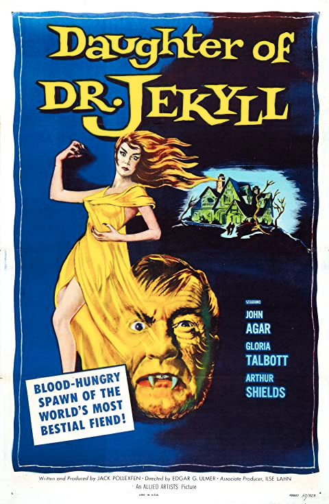 Daughter of Dr. Jekyll (1957) movie poster