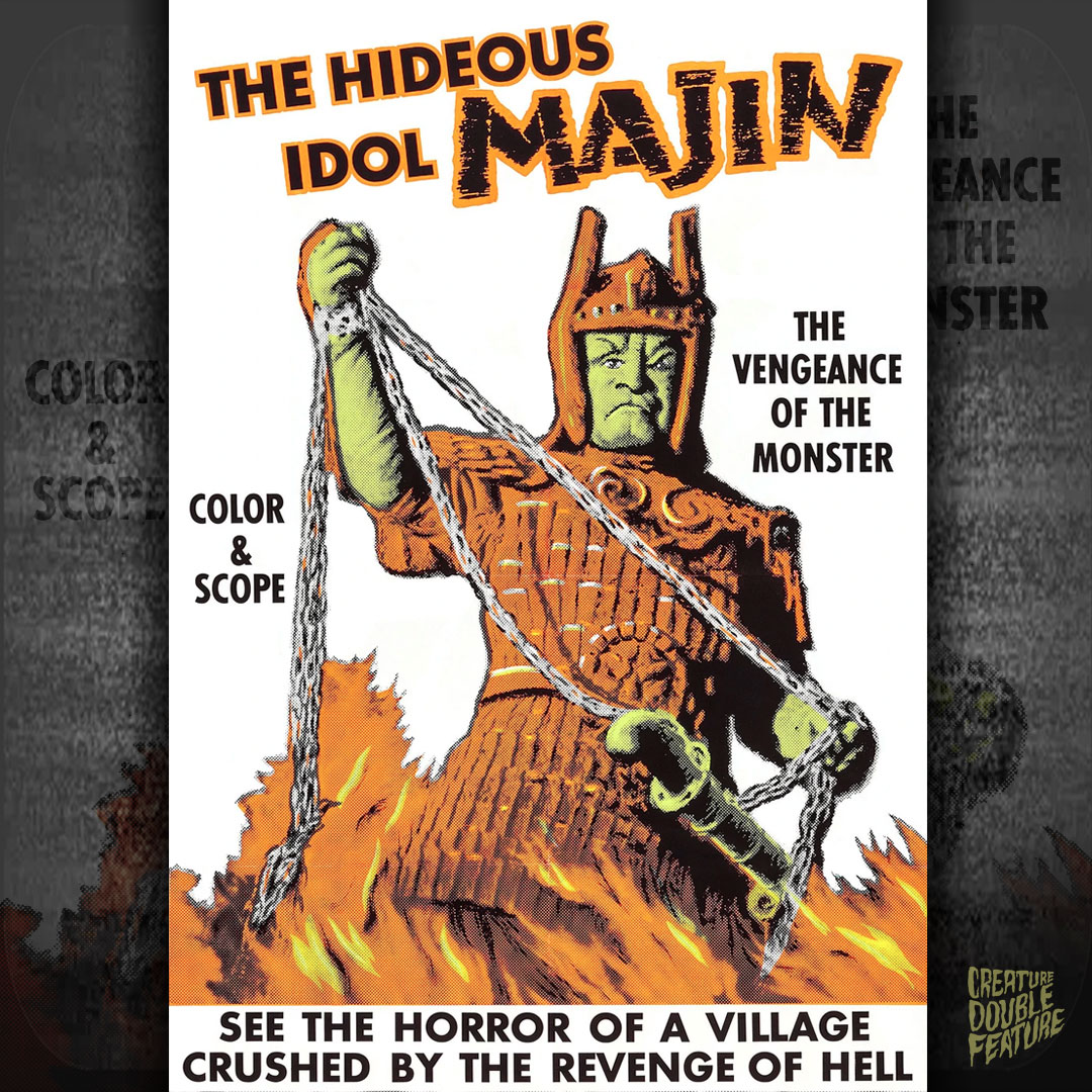 Majin the Hideous Idol (1968) movie poster