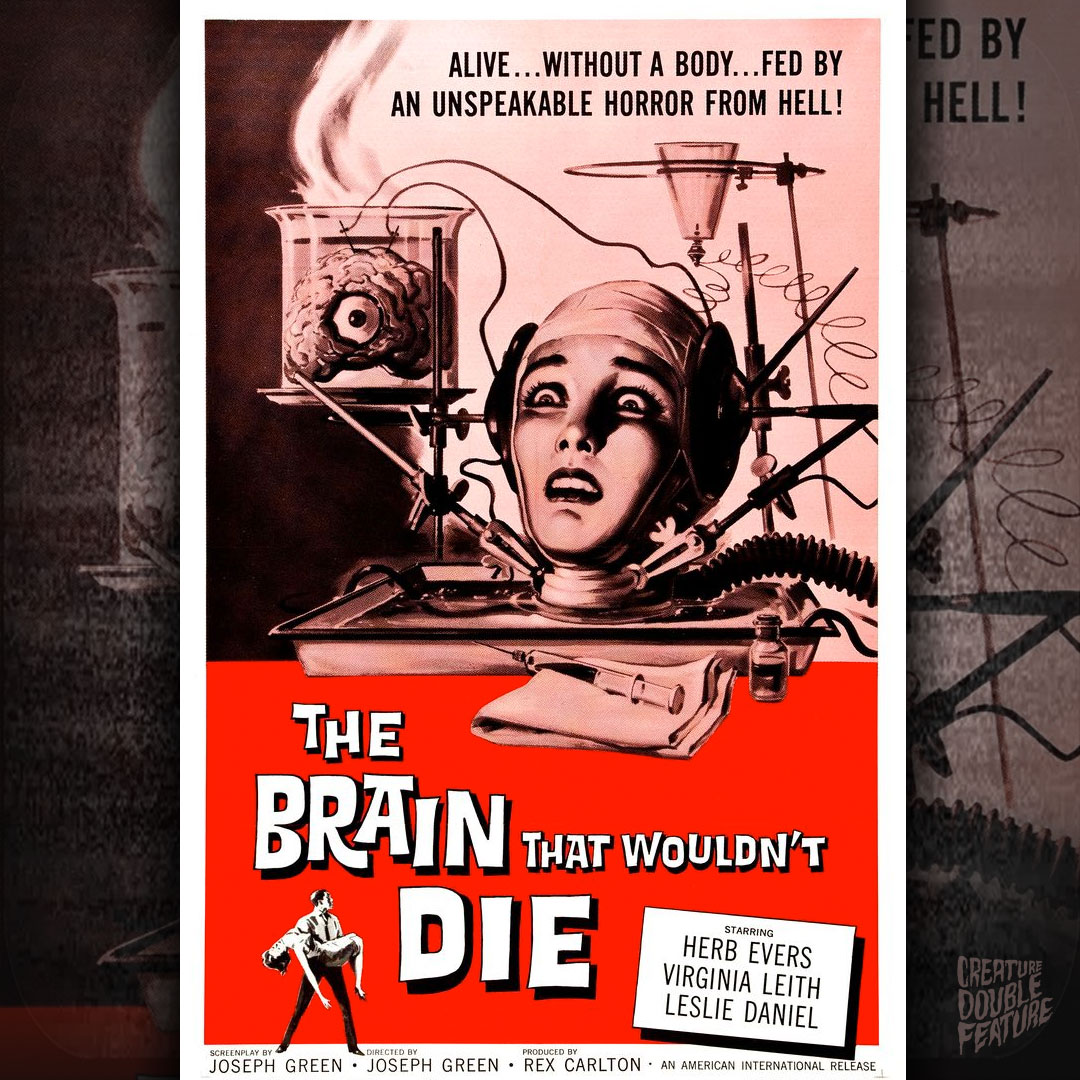 The Brain that Wouldn't Die (1962) movie poster