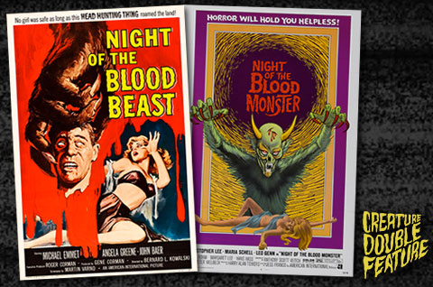 Creature Double Feature movies broadcast on September 23, 1978