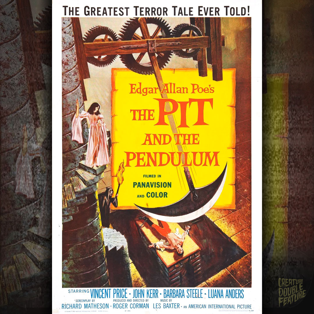 The Pit and the Pendulum (1961) movie poster