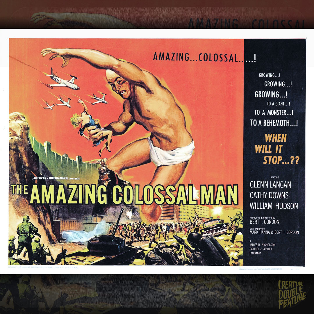 The Amazing Colossal Man (1957) poster
