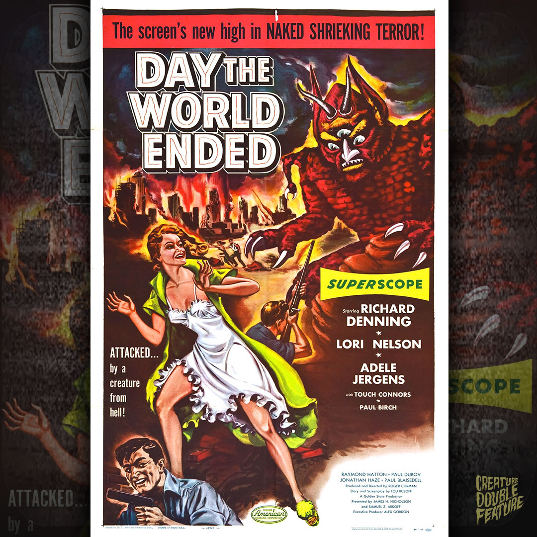 Day the World Ended (1955) movie poster
