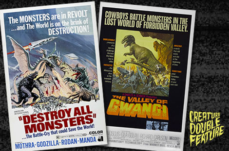 Creature Double Feature movies broadcast on March 15, 1980