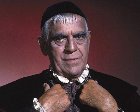 Boris Karloff in The Raven (1963)