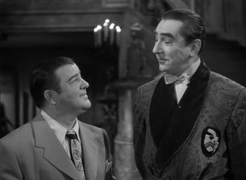 Bela Lugosi and Lou Costello in Abbott and Costello Meet Frankenstein (1948)