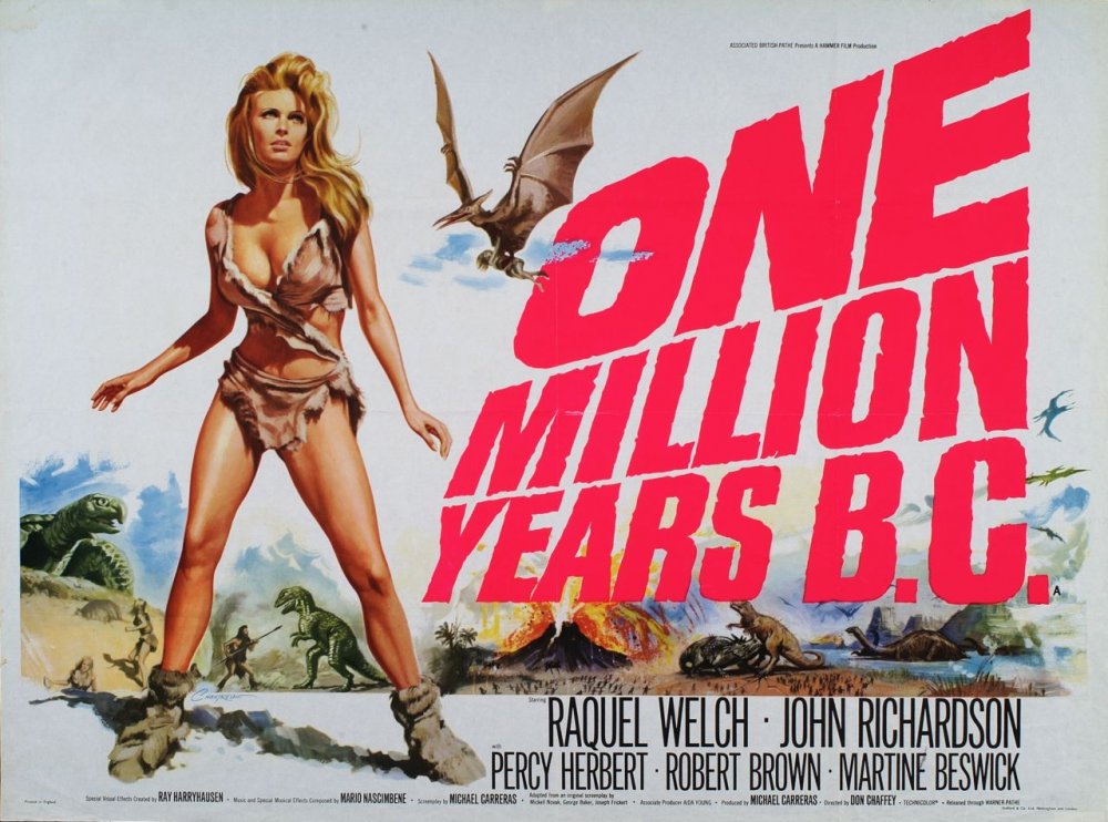 One Million Years B.C. (1967) movie poster