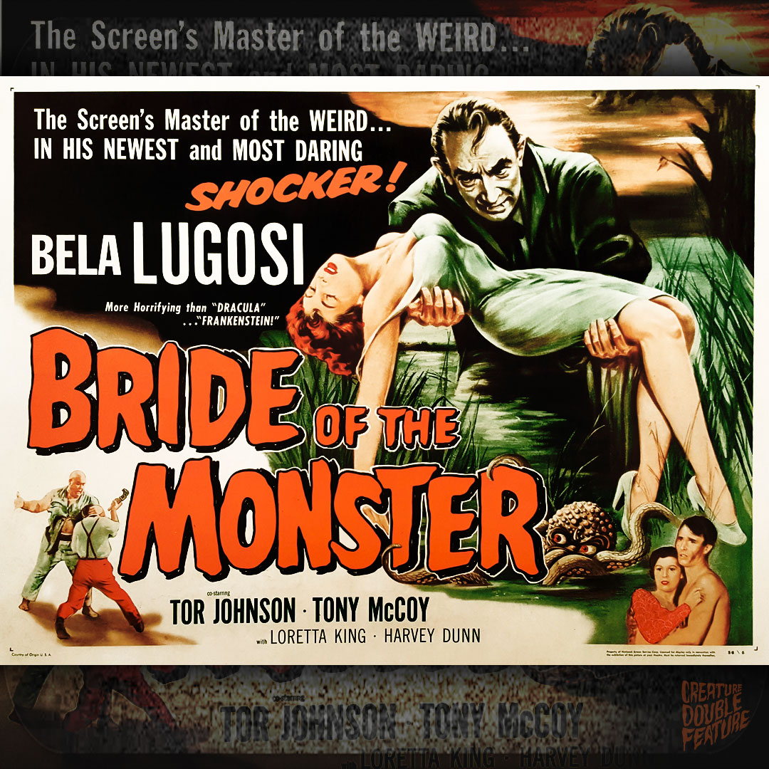 Bride of the Monster (1955) movie poster