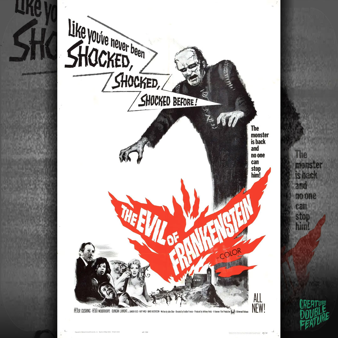 The Evil of Frankenstein (1964) movie poster