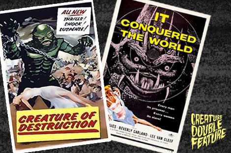 Creature Double Feature movies broadcast on June 7, 1980