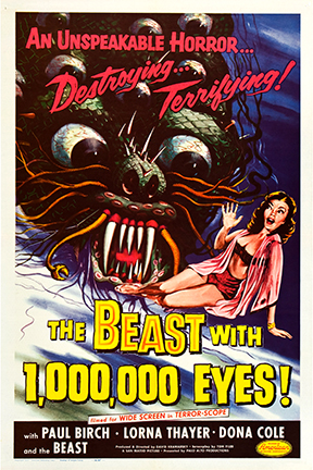 THE BEAST WITH A MILLION EYES (1955) trailer