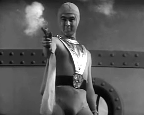 Ken Utsui as Starman in Attack from Space (1965)