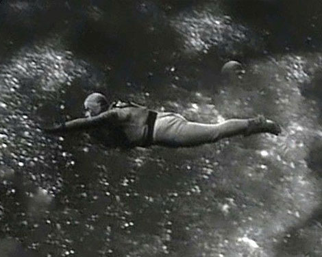 Ken Utsui as Starman in Attack from Space (1965)