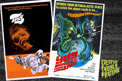 Creature Double Feature movies broadcast on October 25, 1980