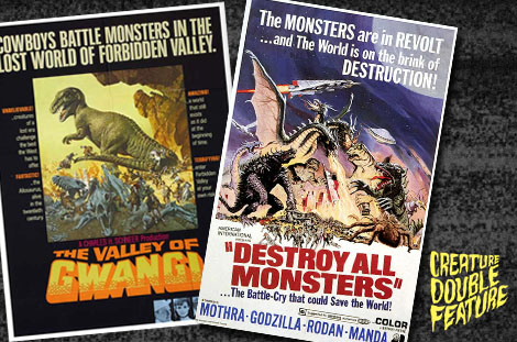 Creature Double Feature movies broadcast on October 4, 1980