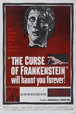 The Curse of Frankenstein (1957) trailer
