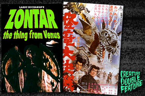 Creature Double Feature movies broadcast on January 31, 1976